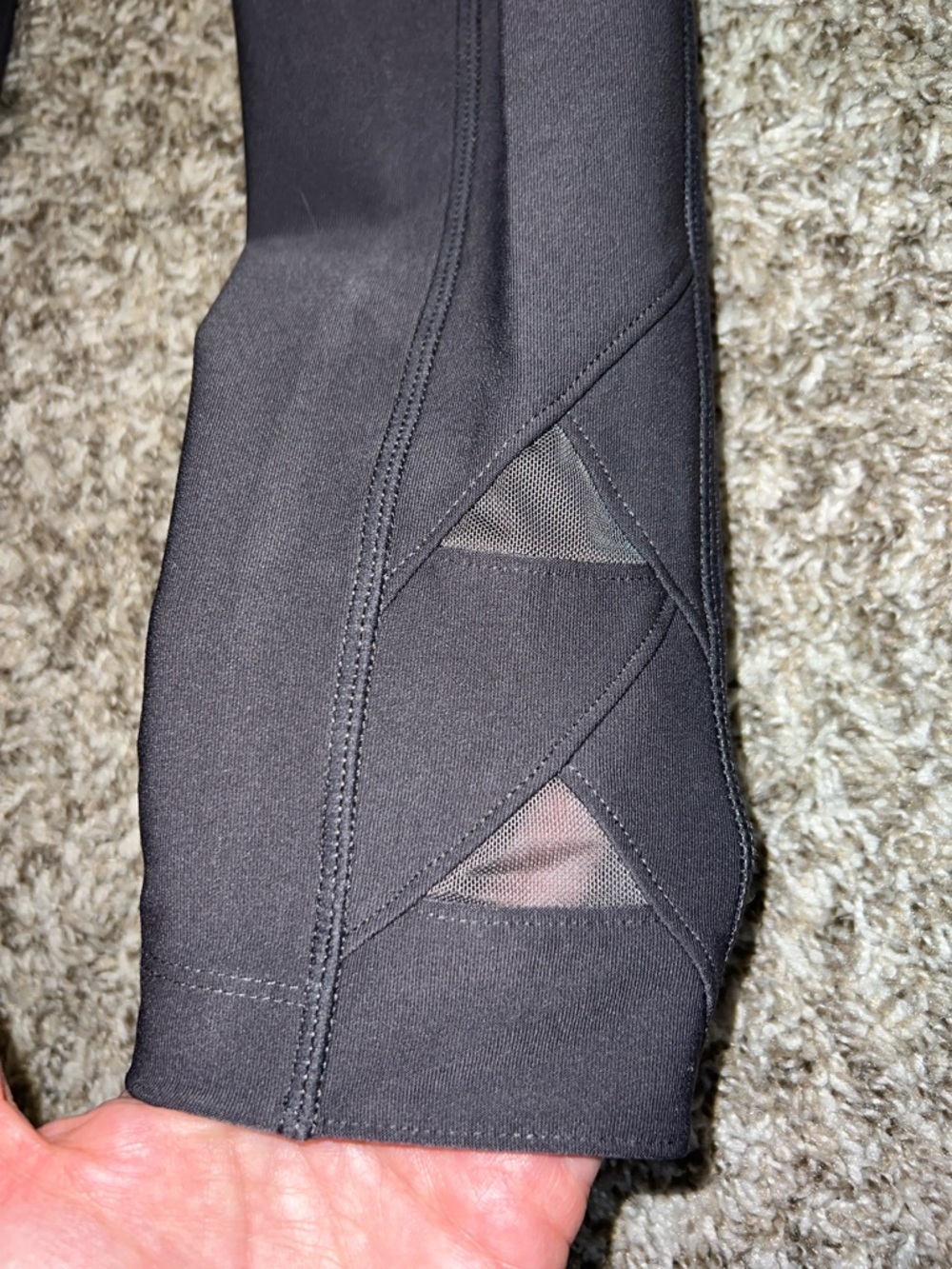 Mondetta Performance + LUXURY High-Rise Leggings- Pockets & Ankle Detailing Sz M - Picture 4 of 11